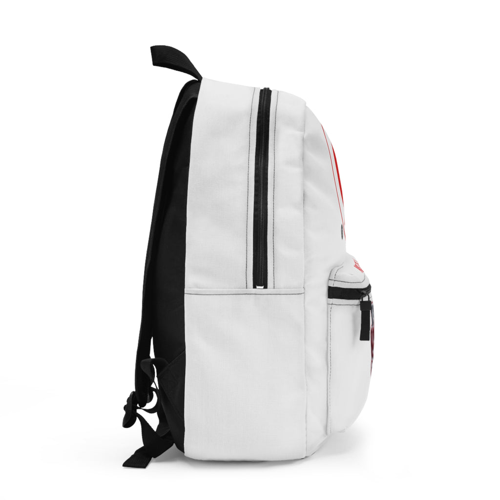 Moorish Science Movement Backpack — "M.A. Allah" Emblem & "It's Not Rocket Science" Pocket Patch