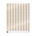 Time never was Vintage Feather Blessings Wrapping Paper Roll — "Grateful & Blessed" Gift Wrap
