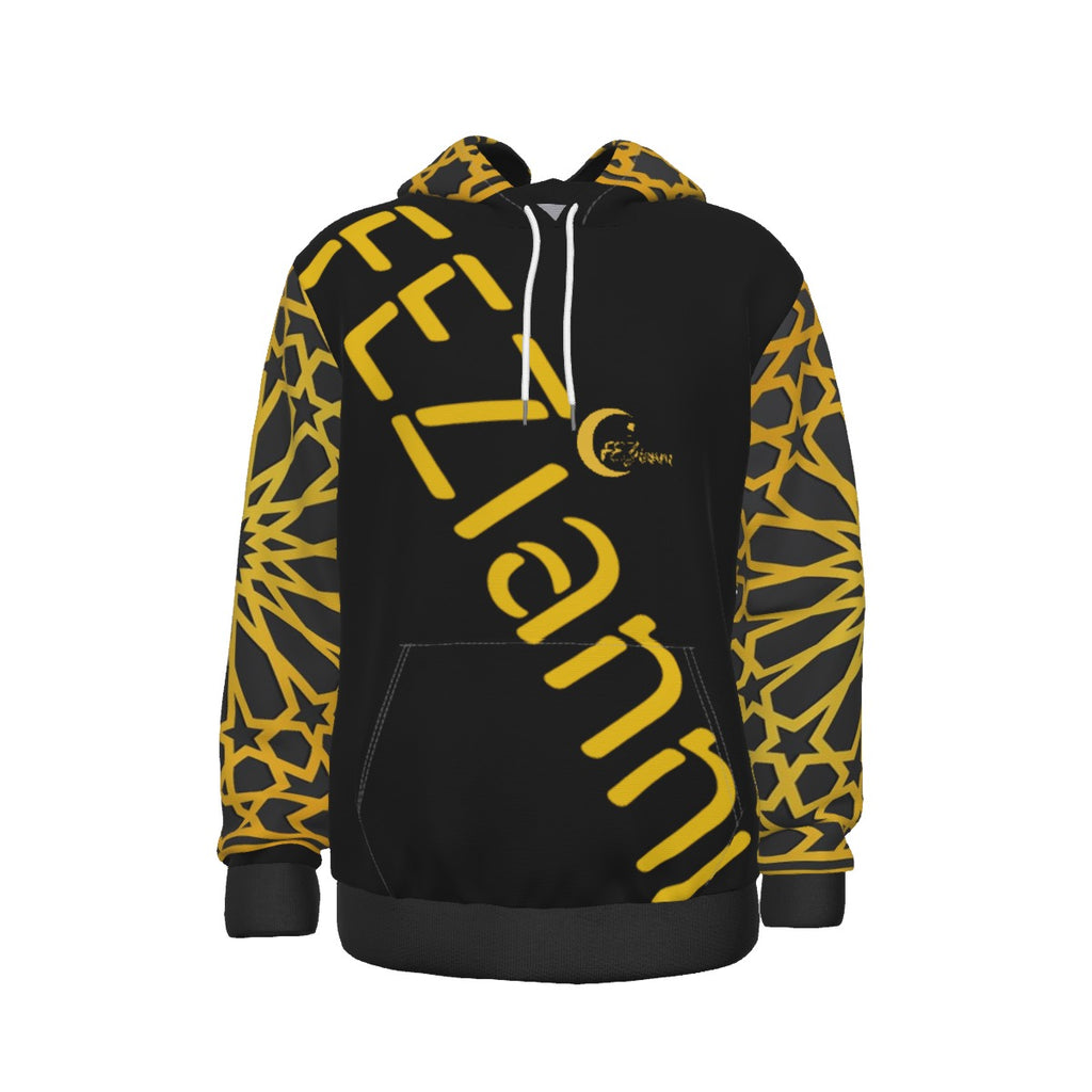 All-Over Print Men's Thicken Pullover Hoodie