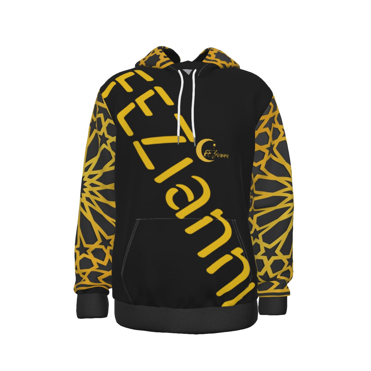 All-Over Print Men's Thicken Pullover Hoodie