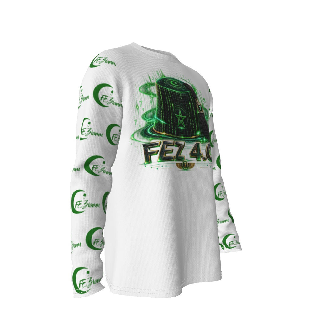FEZIANNI All-Over Print Men's Long Sleeve T-Shirt