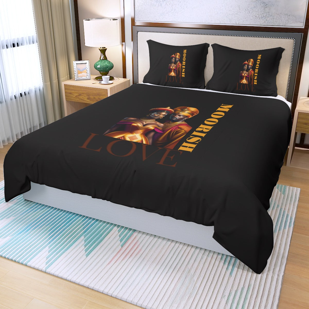 Three Piece Duvet Cover Set | Widened