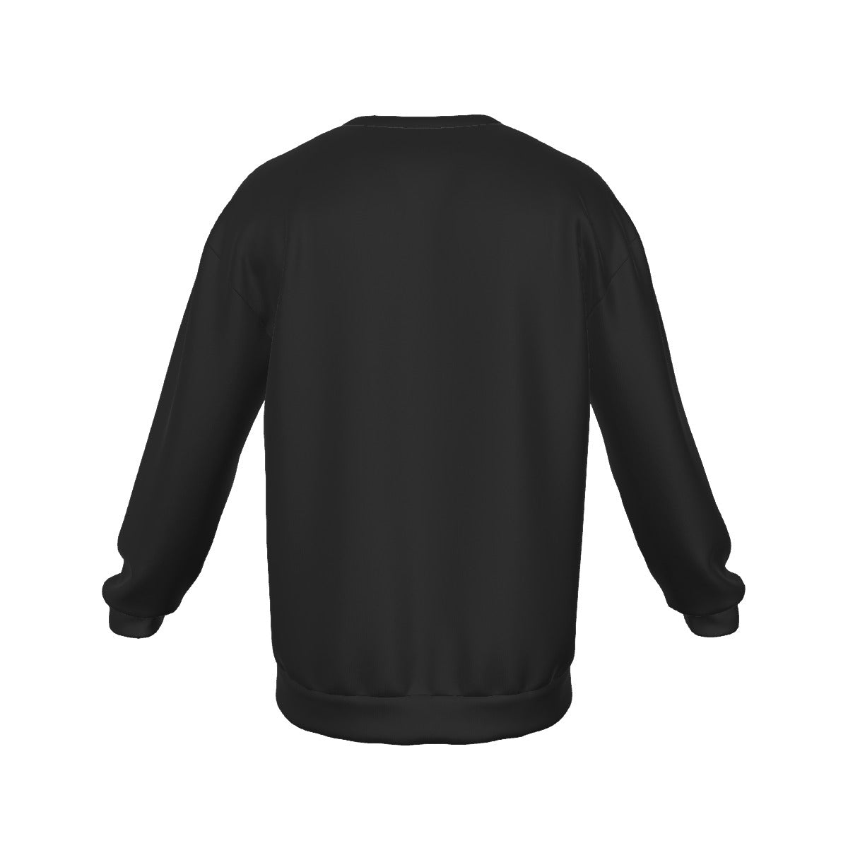All-Over Print Men's Drop Shoulder Round Neck Long-Sleeved Sweatshirt