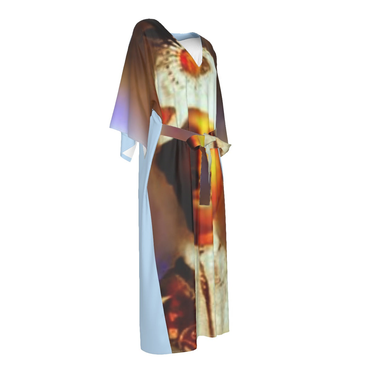 All-Over Print Women's Long Dress