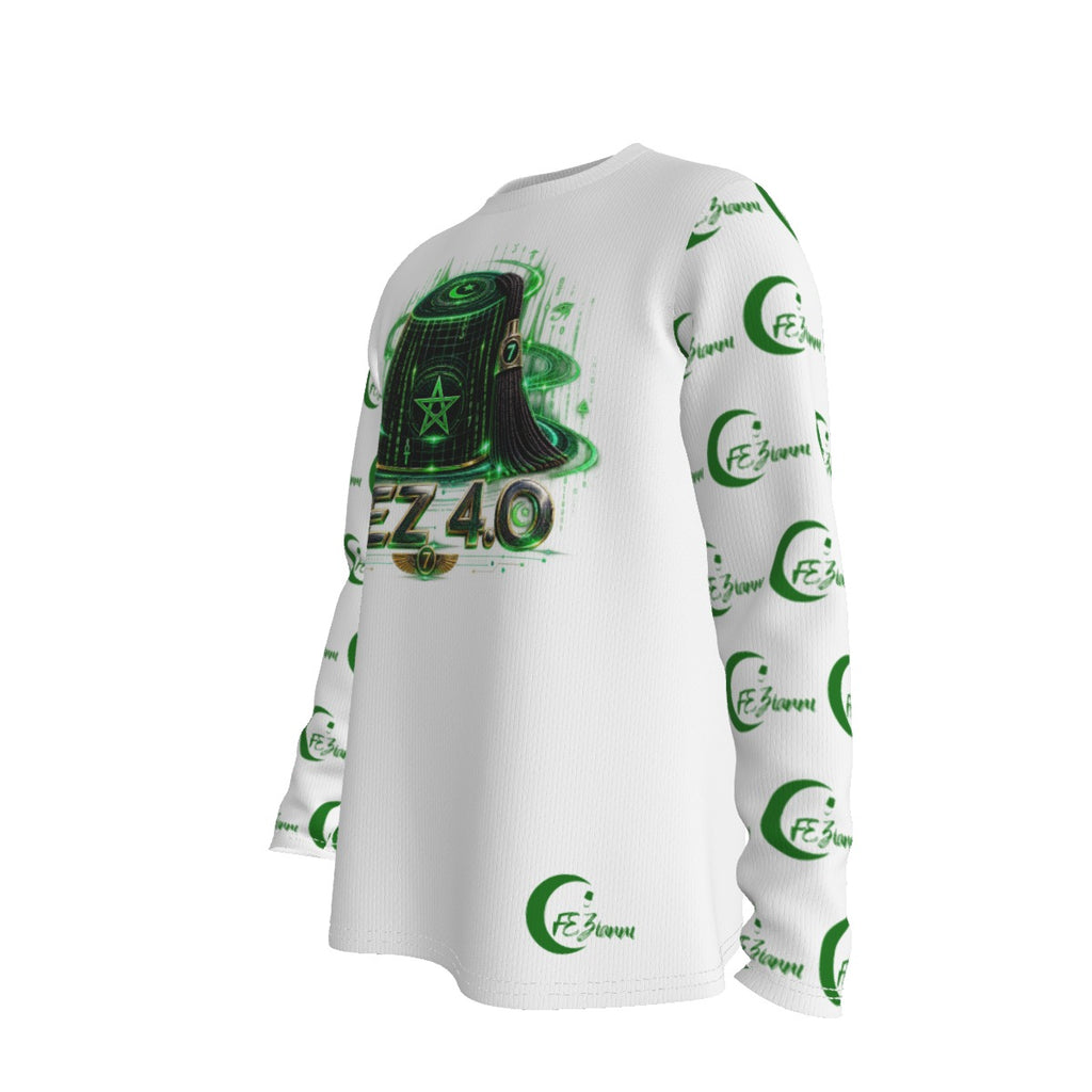 FEZIANNI All-Over Print Men's Long Sleeve T-Shirt