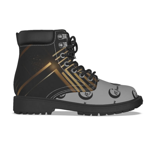 All-Over Print Men's Short Boots
