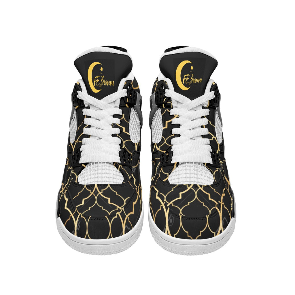 All-Over Print Men's Air Cushion Basketball Shoes