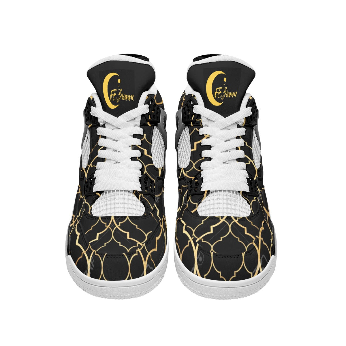 All-Over Print Men's Air Cushion Basketball Shoes