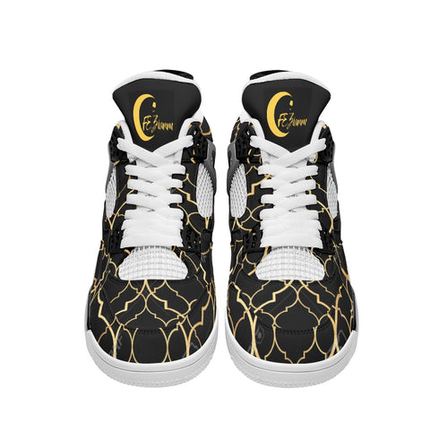 All-Over Print Men's Air Cushion Basketball Shoes