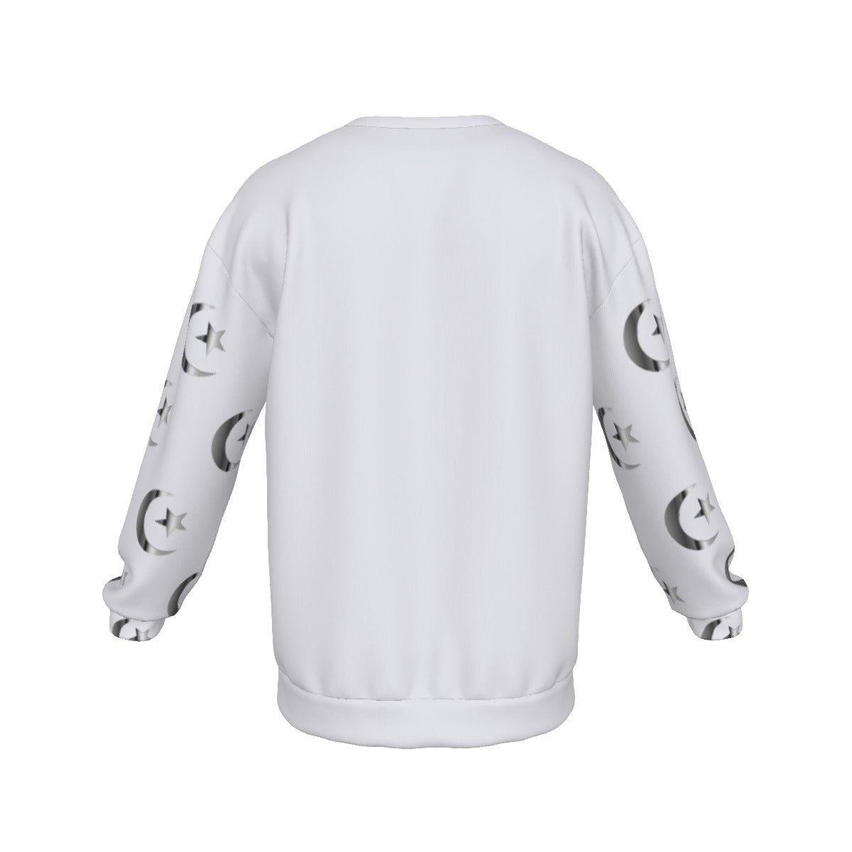 All-Over Print Men's Drop Shoulder Round Neck Long-Sleeved Sweatshirt
