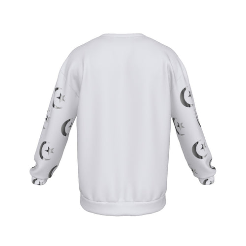 All-Over Print Men's Drop Shoulder Round Neck Long-Sleeved Sweatshirt