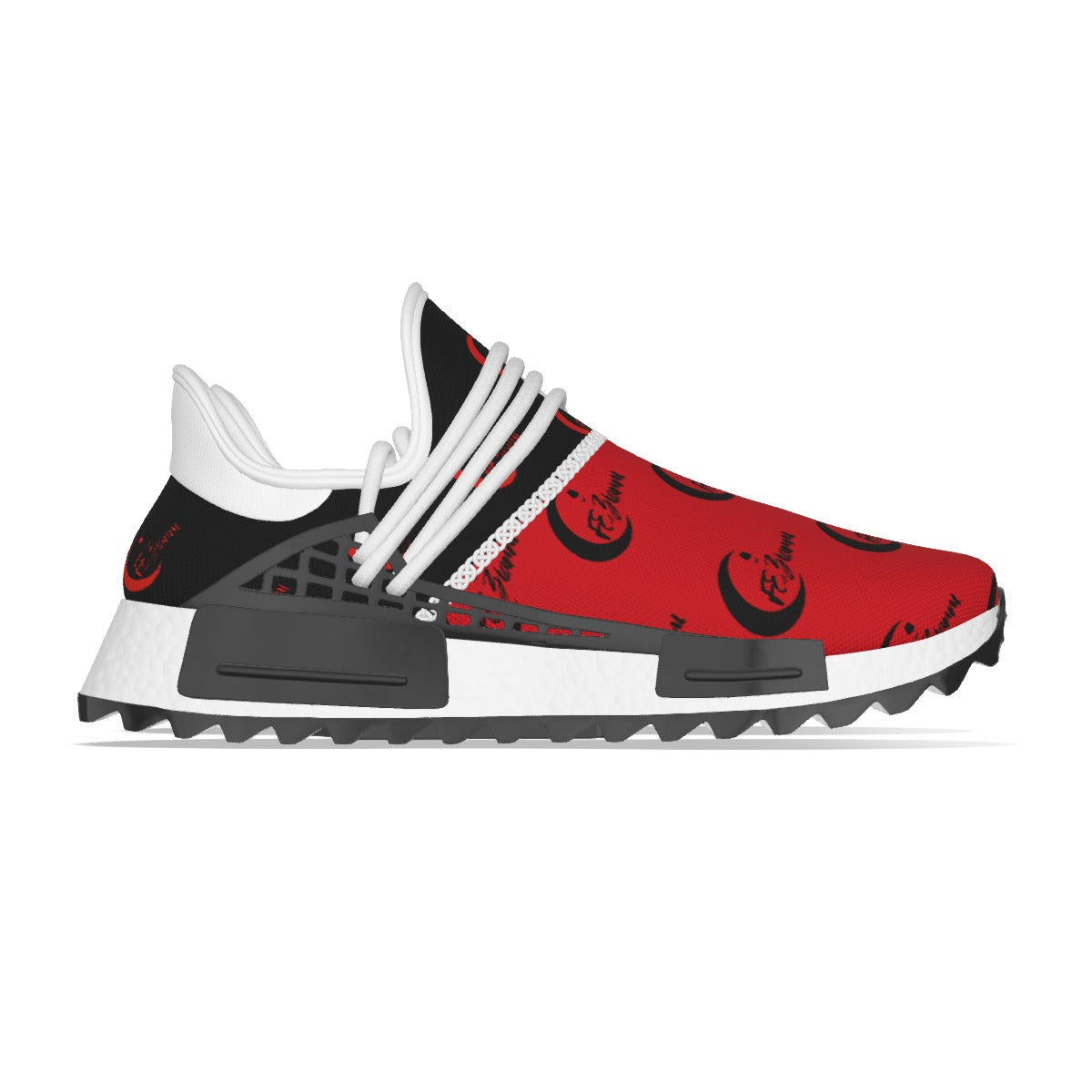 All-Over Print Men's Mesh Sneakers
