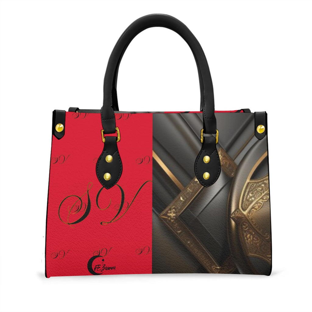 Women's Tote Bag With Black Handle