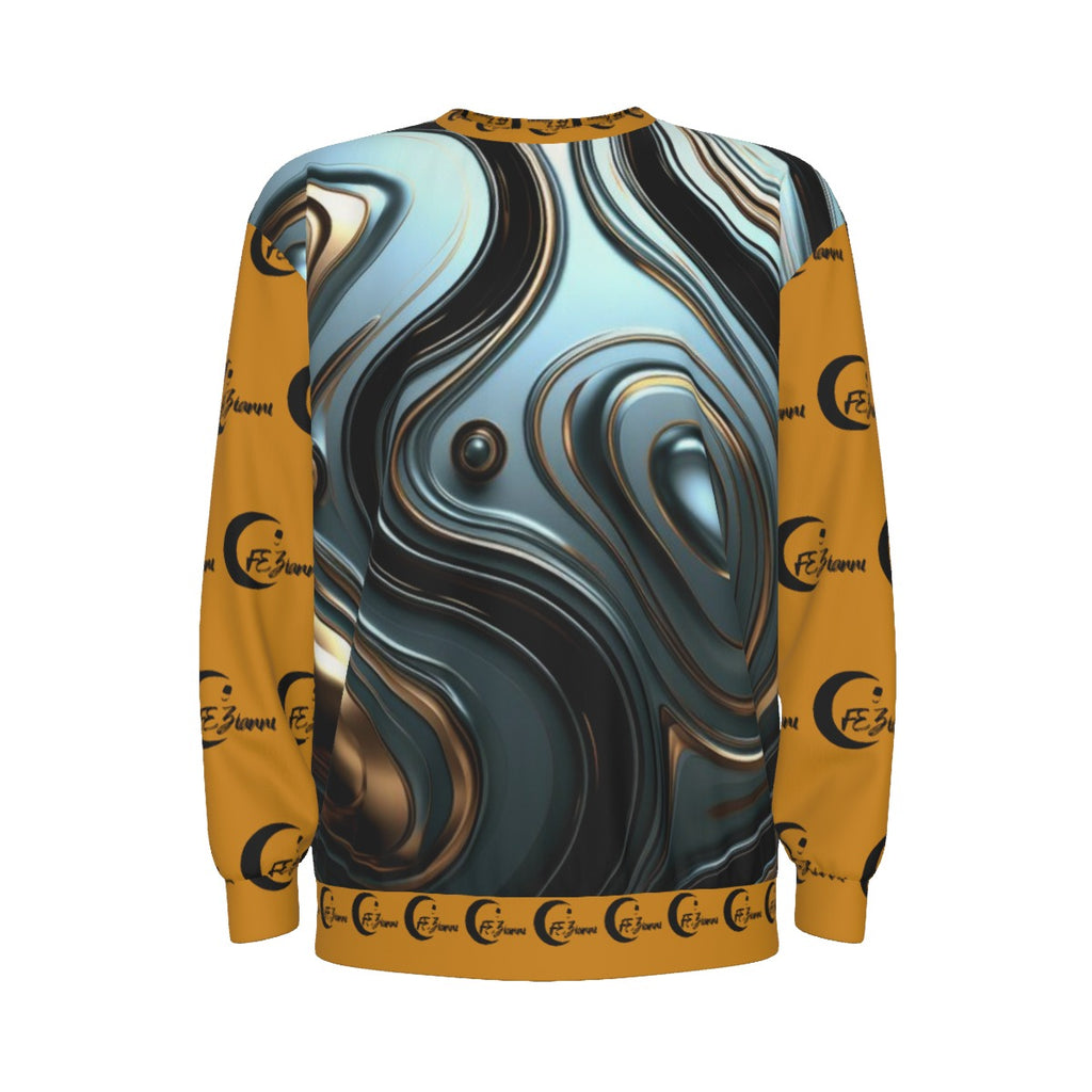 All-Over Print Men's long Sleeve T-Shirt With Dropped Shoulders  | Interlock