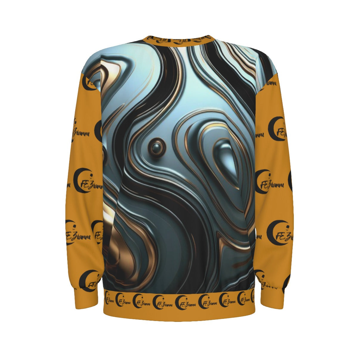 All-Over Print Men's long Sleeve T-Shirt With Dropped Shoulders  | Interlock