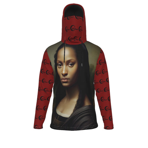 All-Over Print Men's Pullover Hoodie With Mask