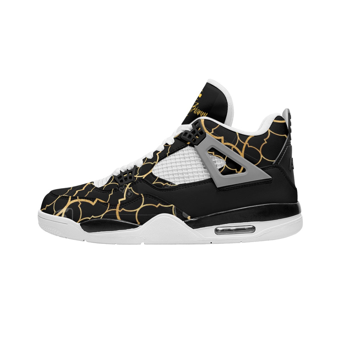 All-Over Print Men's Air Cushion Basketball Shoes