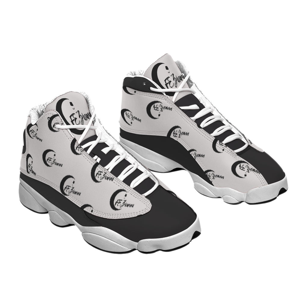 Men's Curved Basketball Shoes With Thick Soles