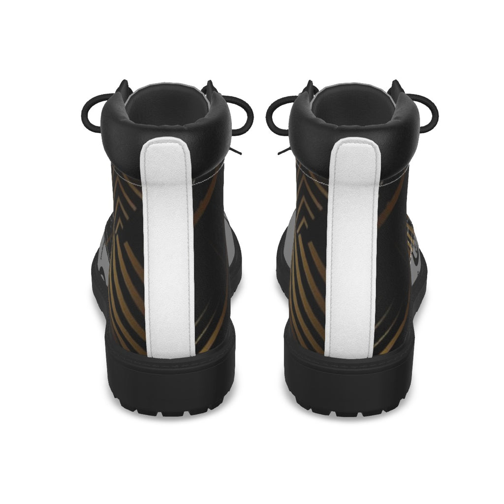 All-Over Print Men's Short Boots