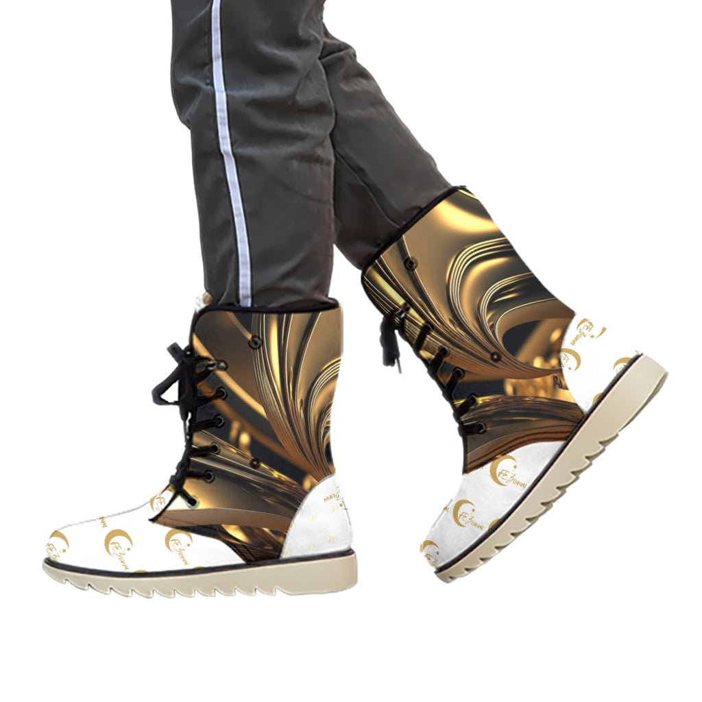 All-Over Print Women's Plush Boots