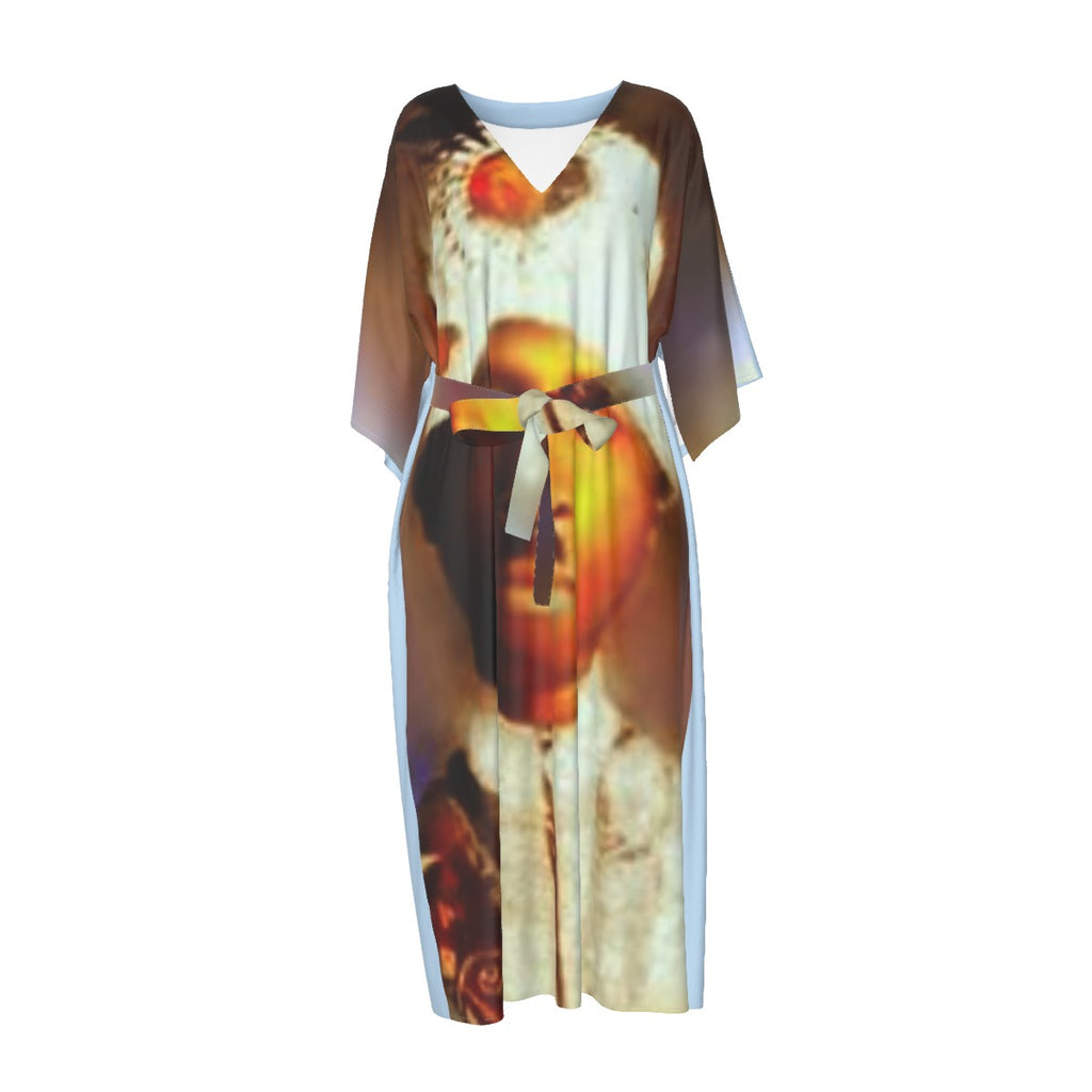 All-Over Print Women's Long Dress