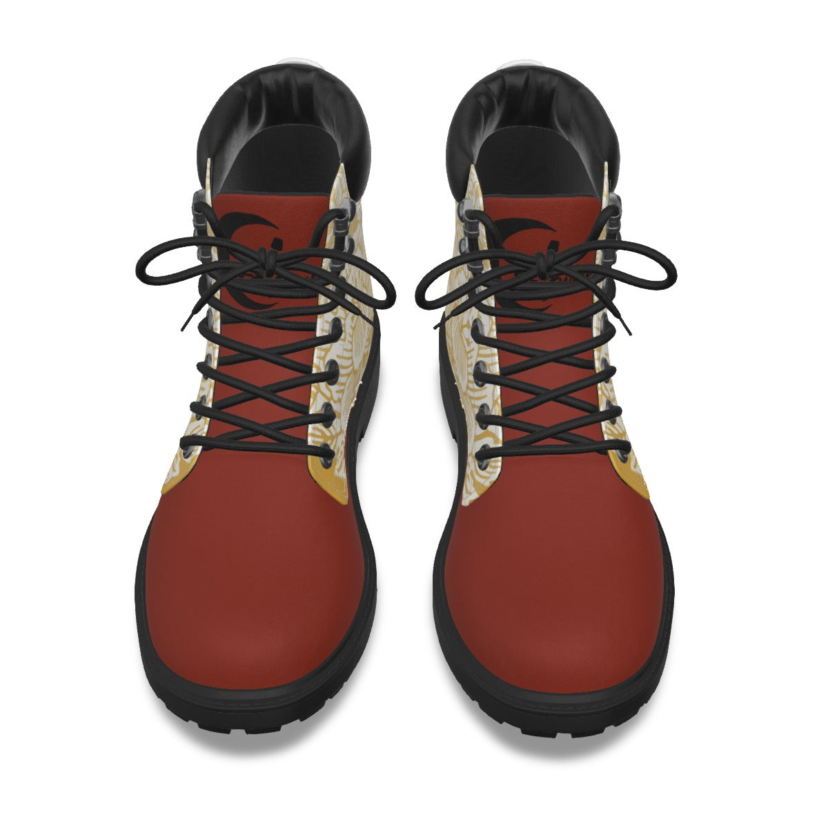All-Over Print Men's Short Boots