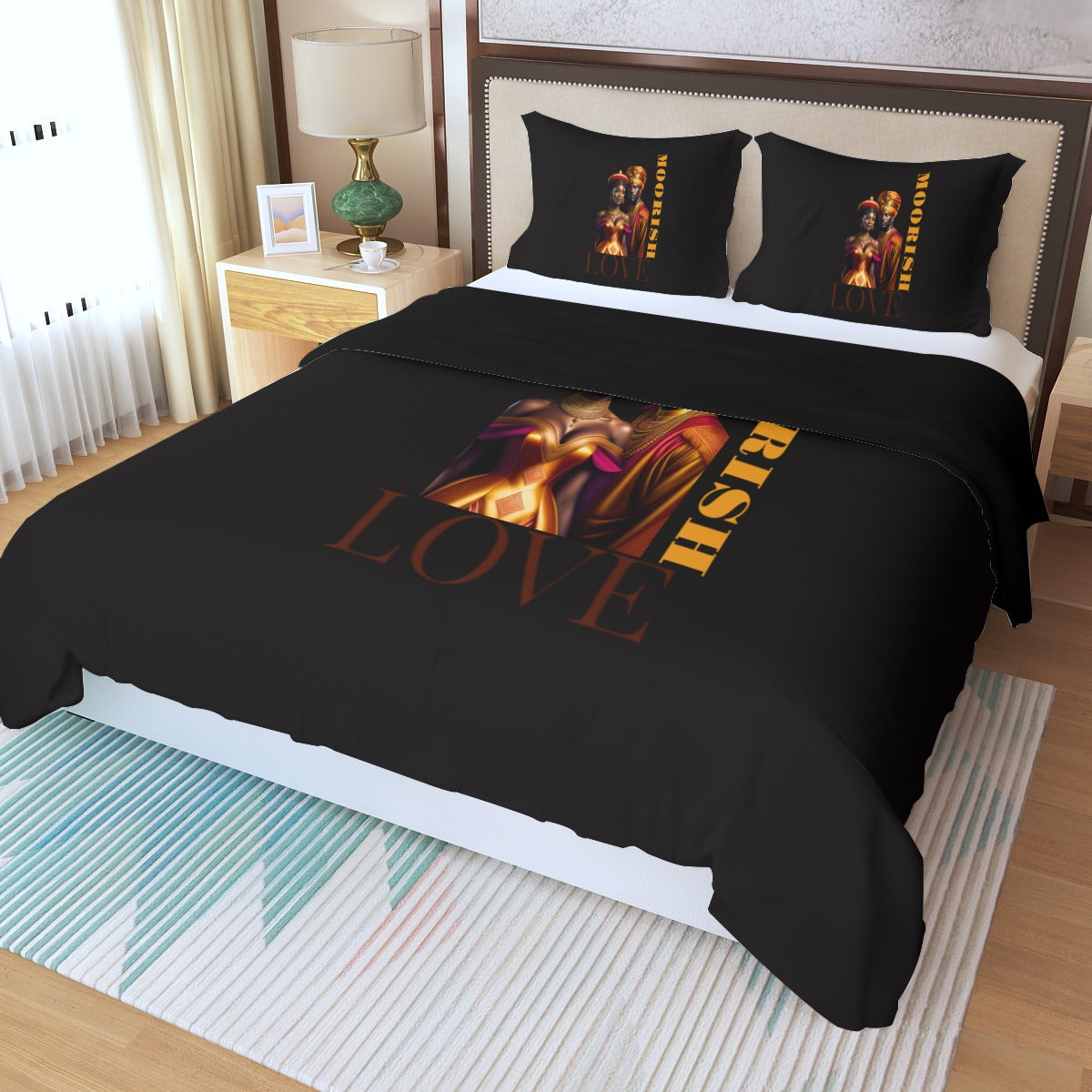 Three Piece Duvet Cover Set | Widened
