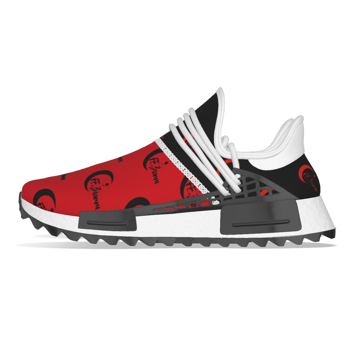 All-Over Print Men's Mesh Sneakers