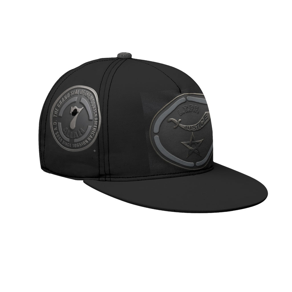 M.A.G  All-Over Print Flat-Brim Baseball Cap With Box