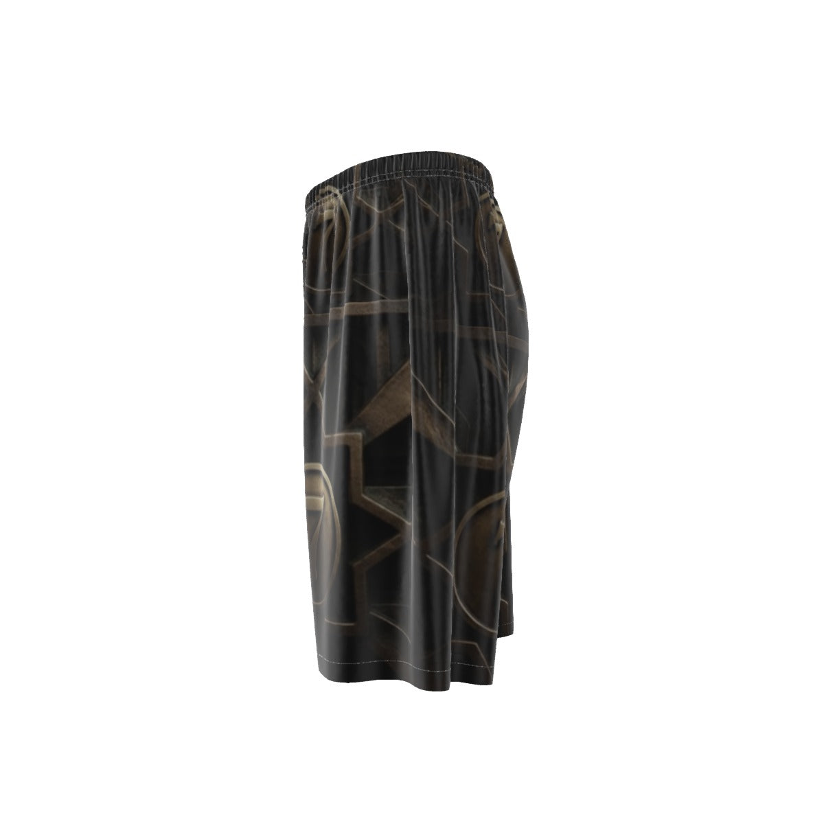 FEZIANNi All-Over Print Men's Silk Shirt Suit
