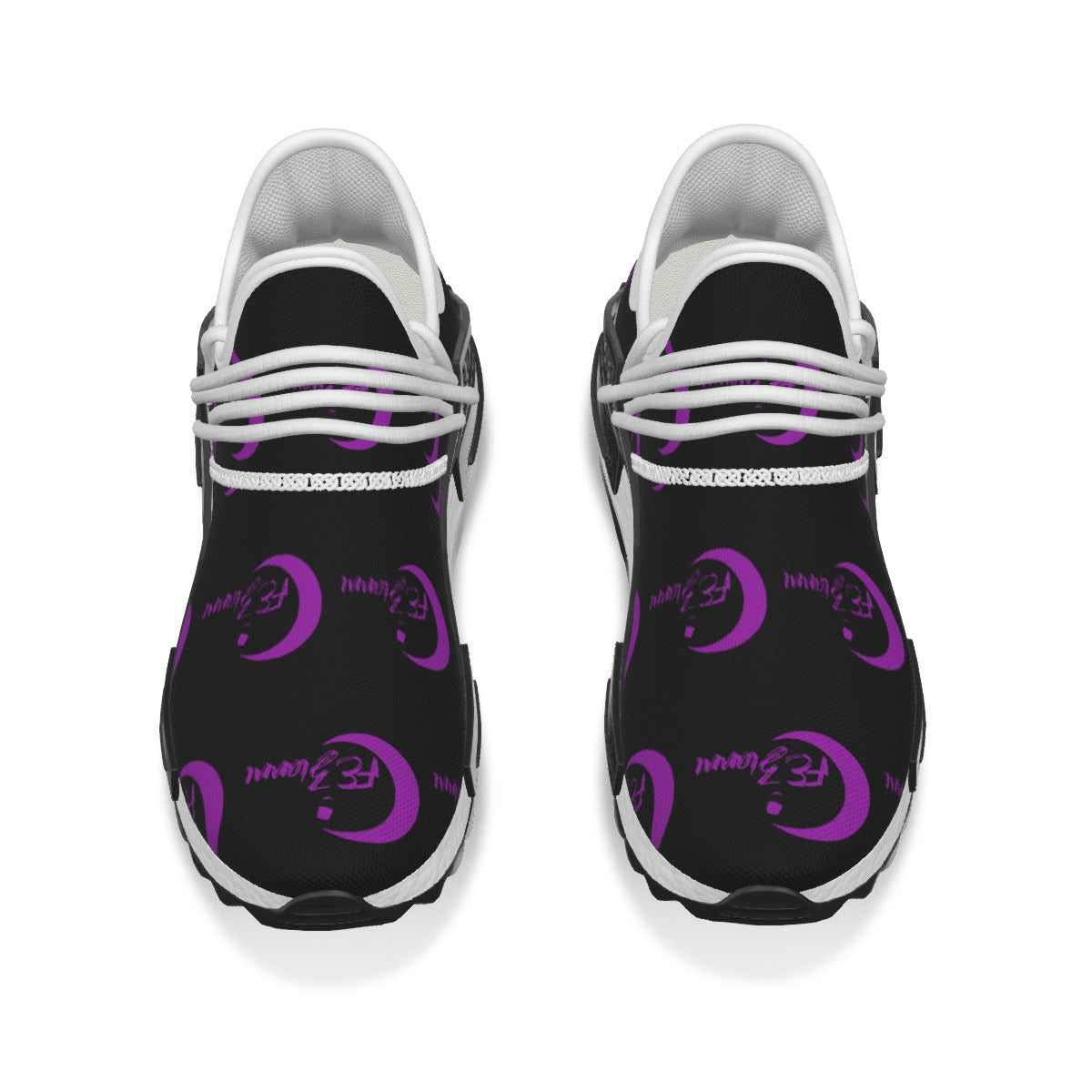 All-Over Print Men's Mesh Sneakers