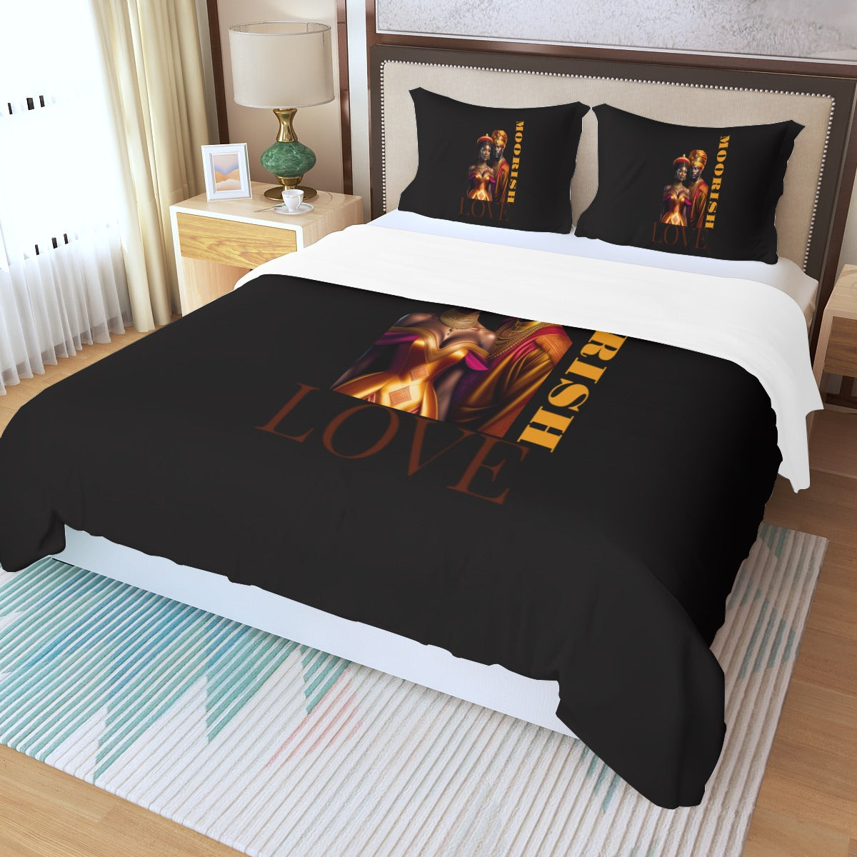 Three Piece Duvet Cover Set | Widened