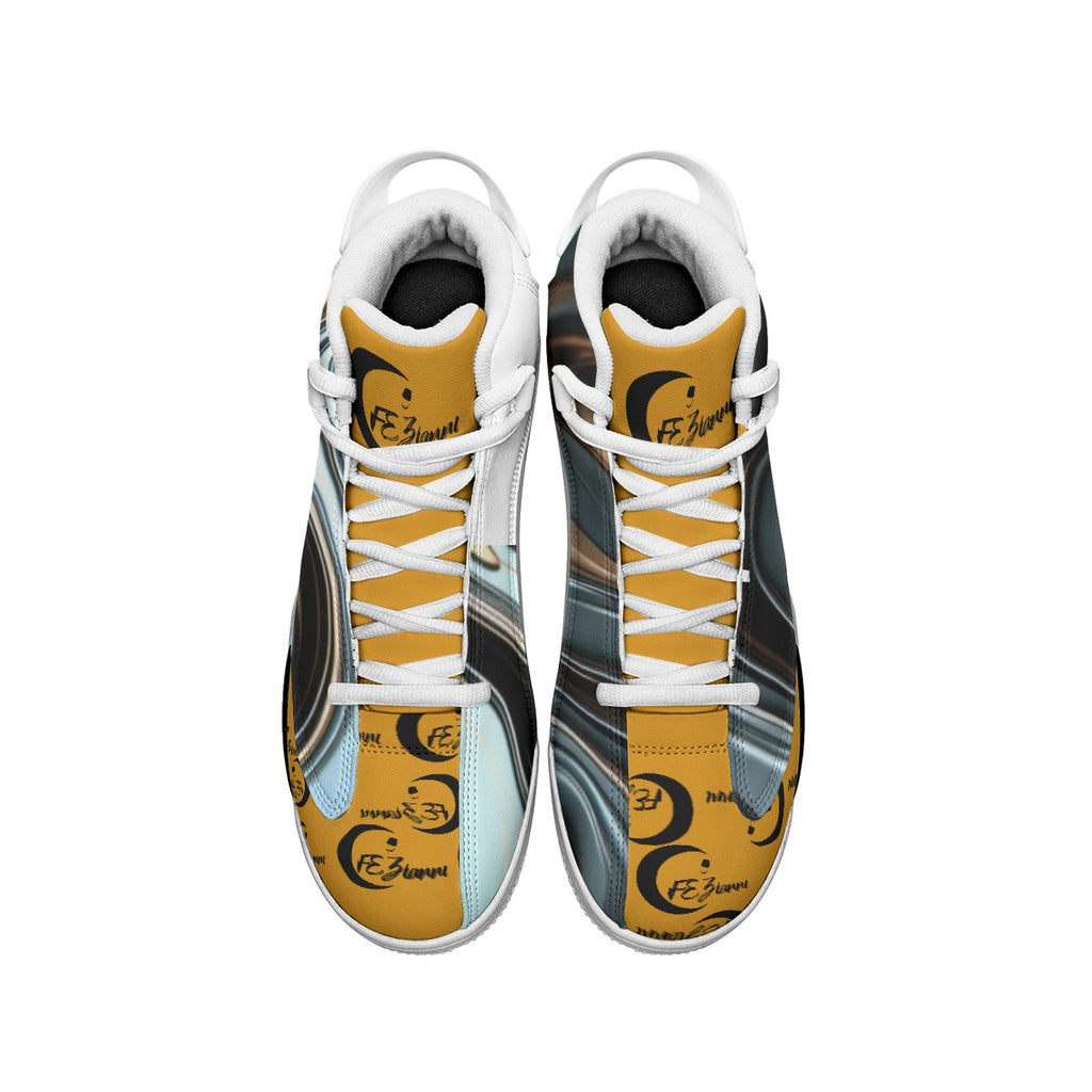 Men's Shock Absorption and Non-Slip Basketball Shoes