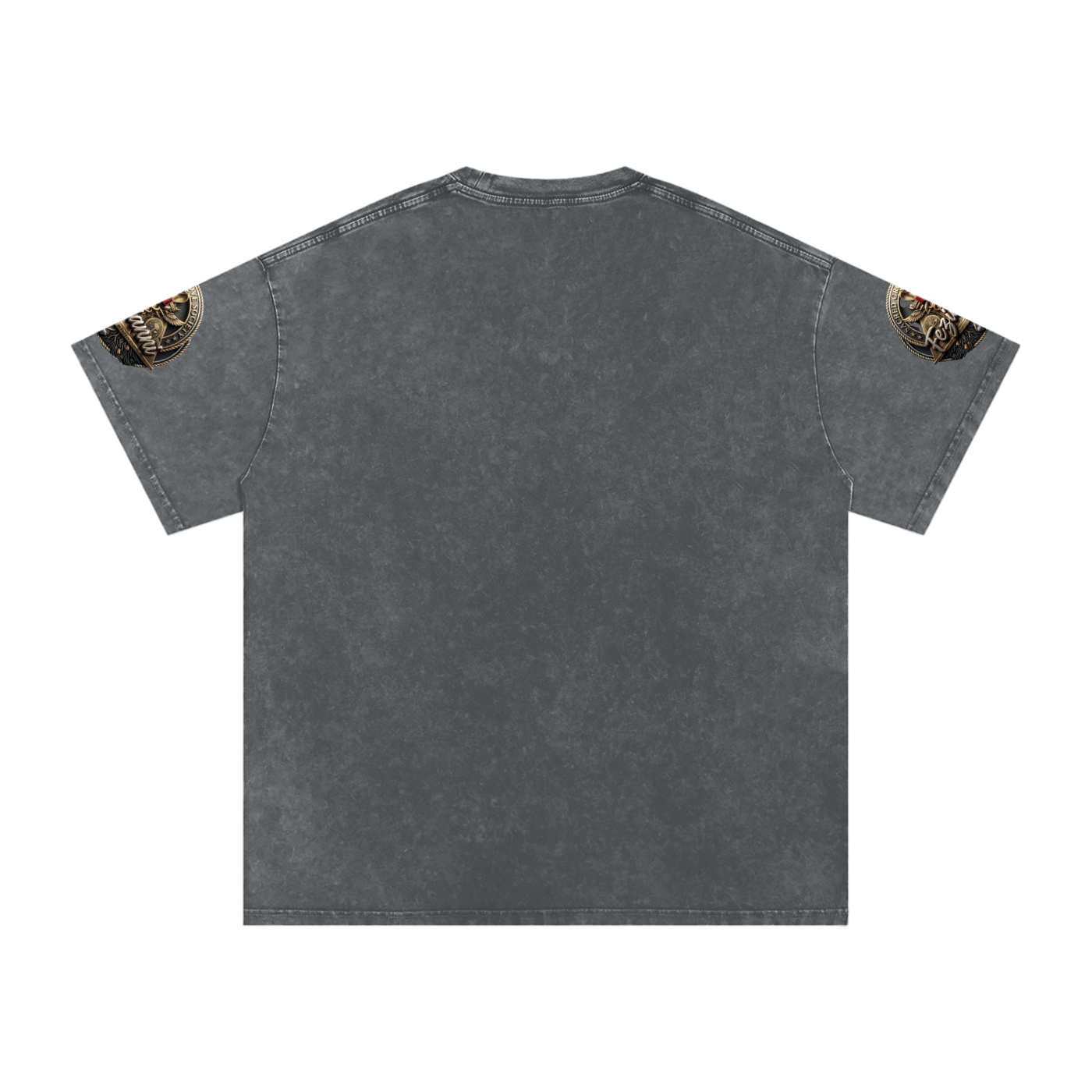 FEZIANNI Snow Washed Oversized Cotton T-Shirt