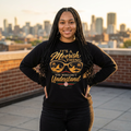 FEZIANNI Crewneck Sweatshirt — "It's a Moorish Thing, You Wouldn't Understand" Sunglasses Graphic