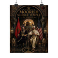Moorish Science Temple of America Matte Poster — Historical Emblem Wall Art