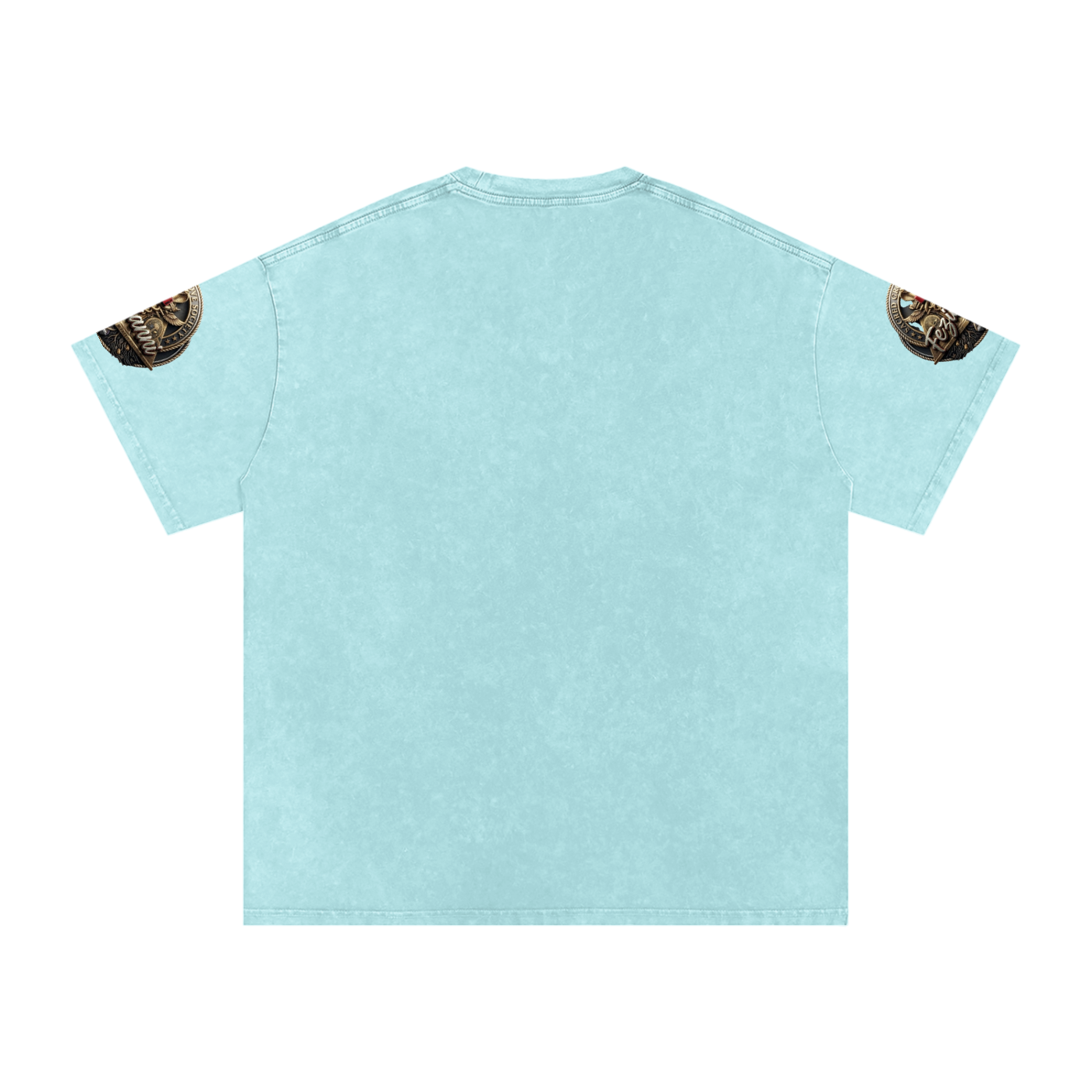FEZIANNI Snow Washed Oversized Cotton T-Shirt
