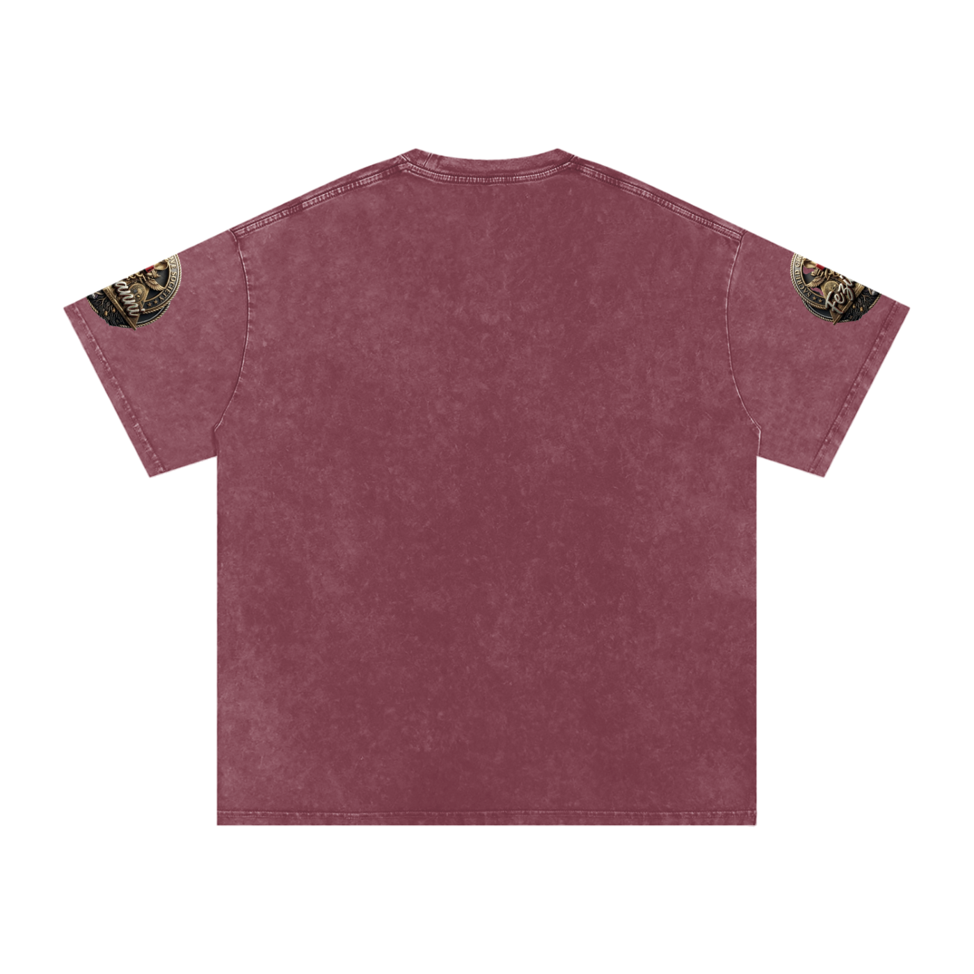 FEZIANNI Snow Washed Oversized Cotton T-Shirt