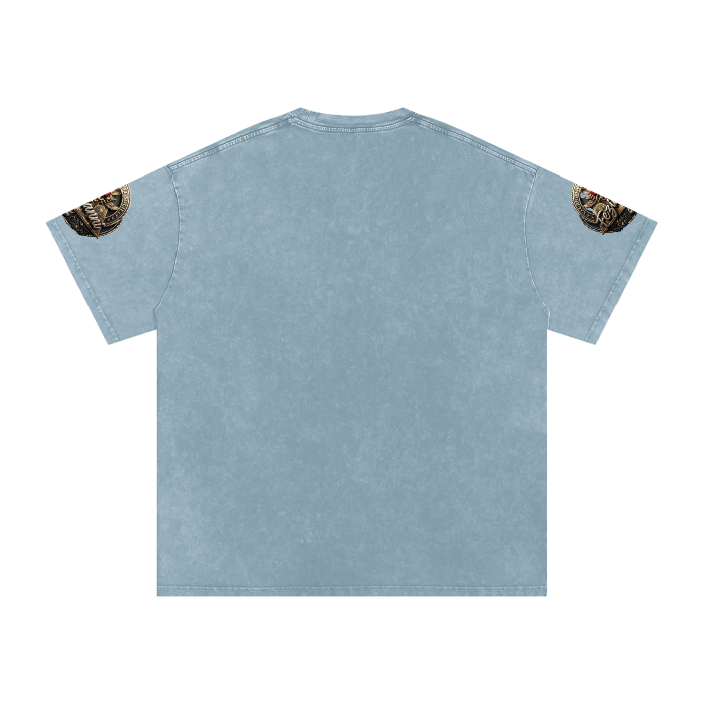 FEZIANNI Snow Washed Oversized Cotton T-Shirt