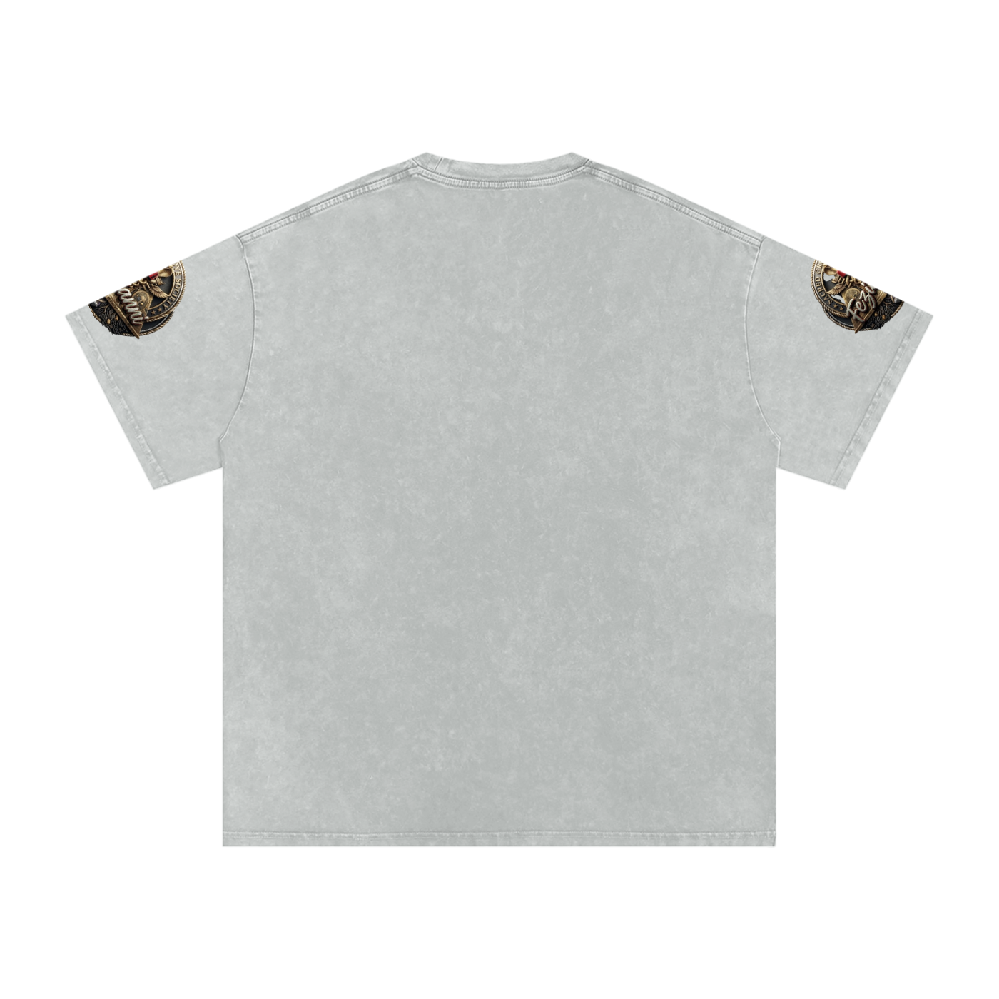 FEZIANNI Snow Washed Oversized Cotton T-Shirt