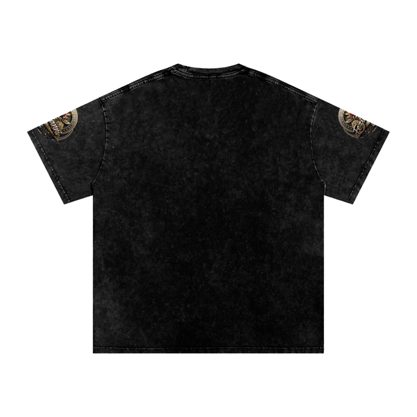 FEZIANNI Snow Washed Oversized Cotton T-Shirt