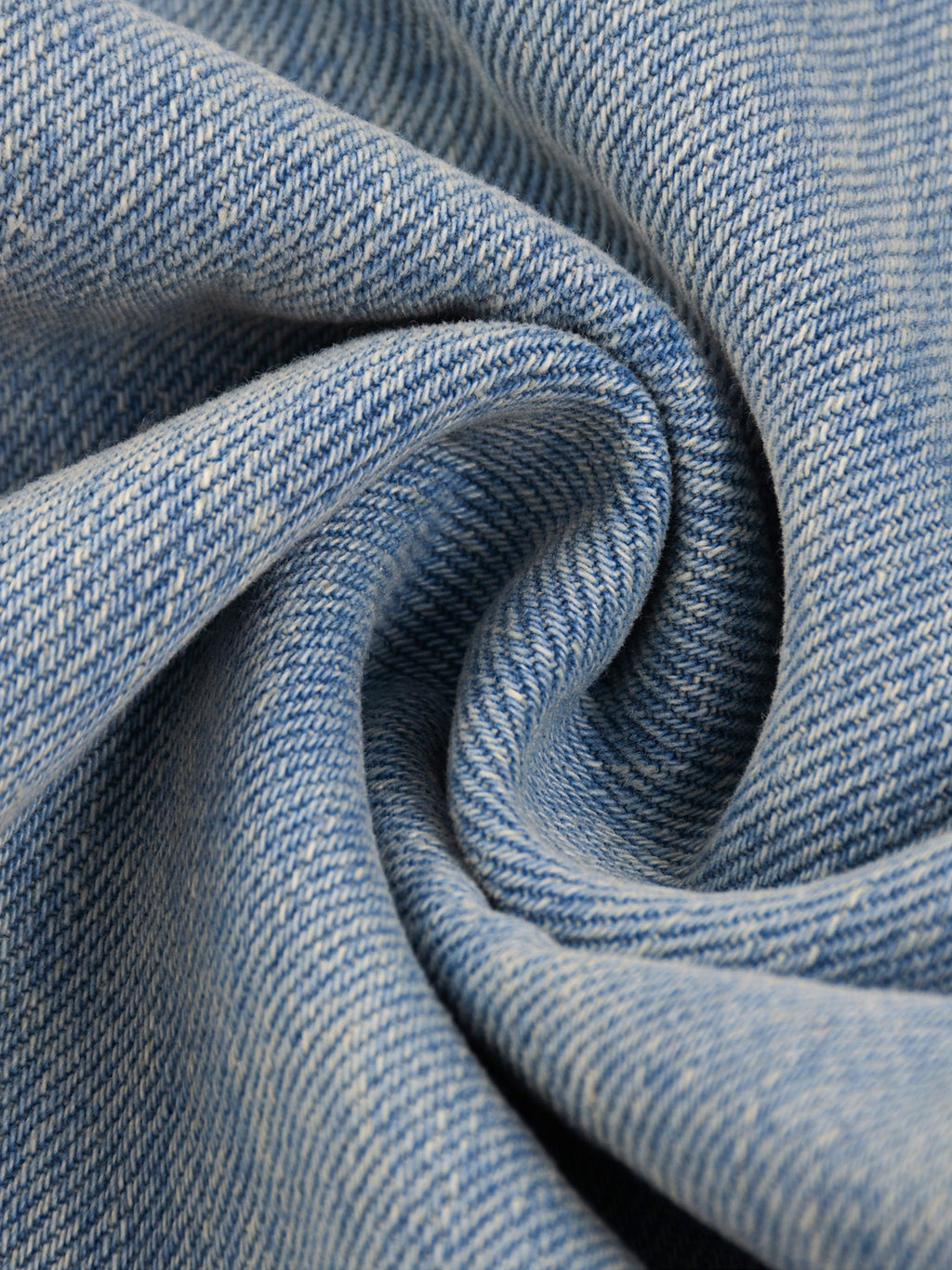 FEZIANNI  Sun Fade Raw Hem Denim Jeans