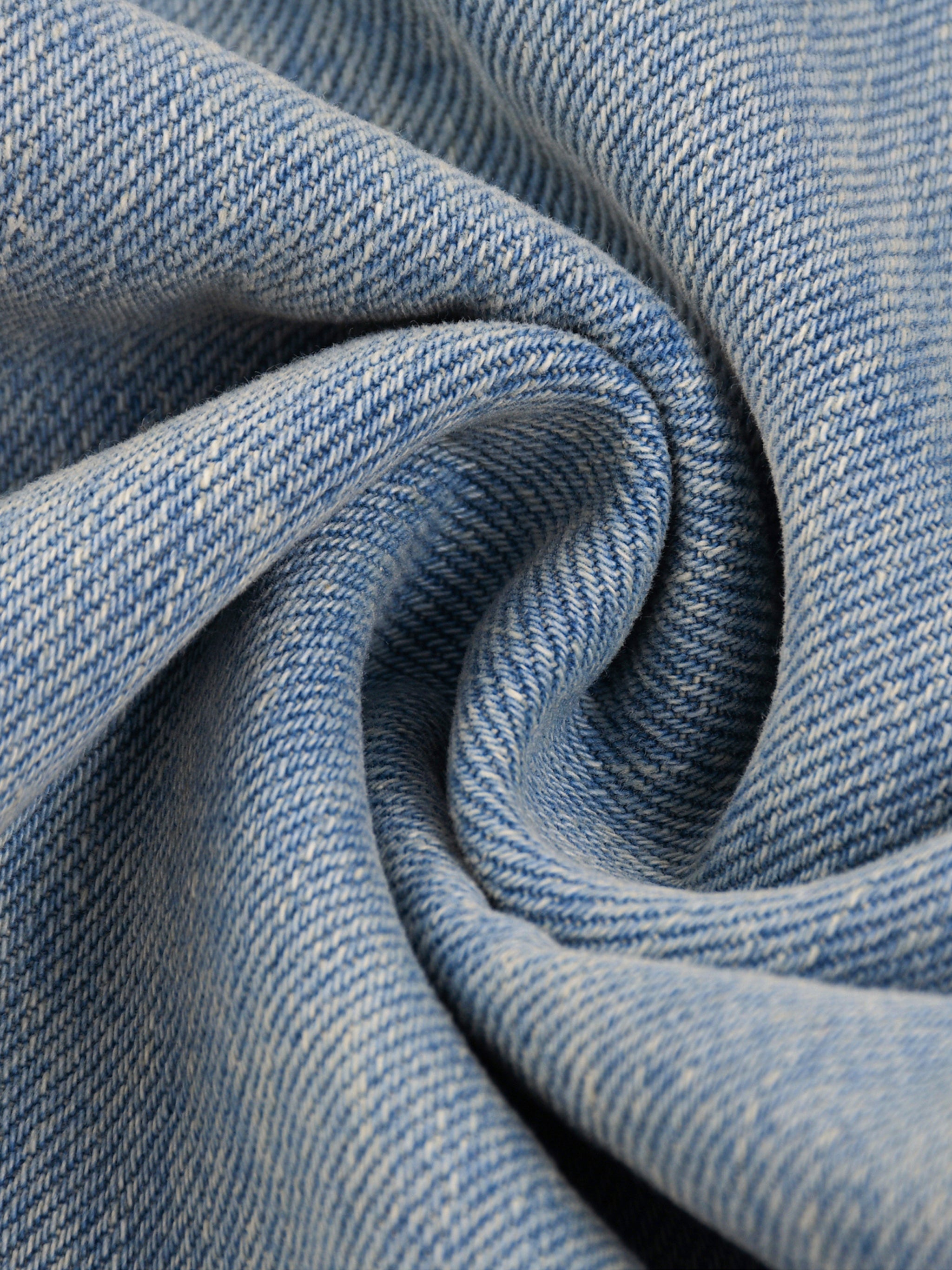 FEZIANNI  Sun Fade Raw Hem Denim Jeans