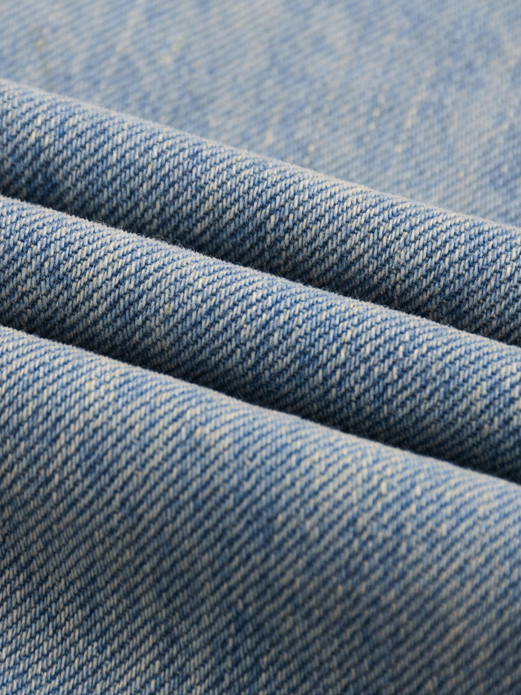 FEZIANNI  Sun Fade Raw Hem Denim Jeans